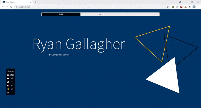 Previous Portfolio Website